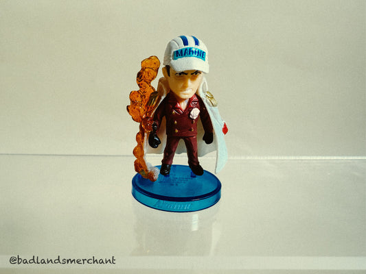 One Piece Admiral Akainu Sakazuki Mini Figure Bandai WCF