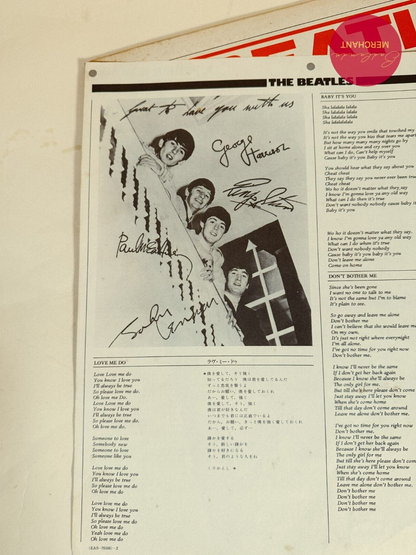 Meet The Beatles 1976 Apple EAS-70100 Mono Reissue Japan