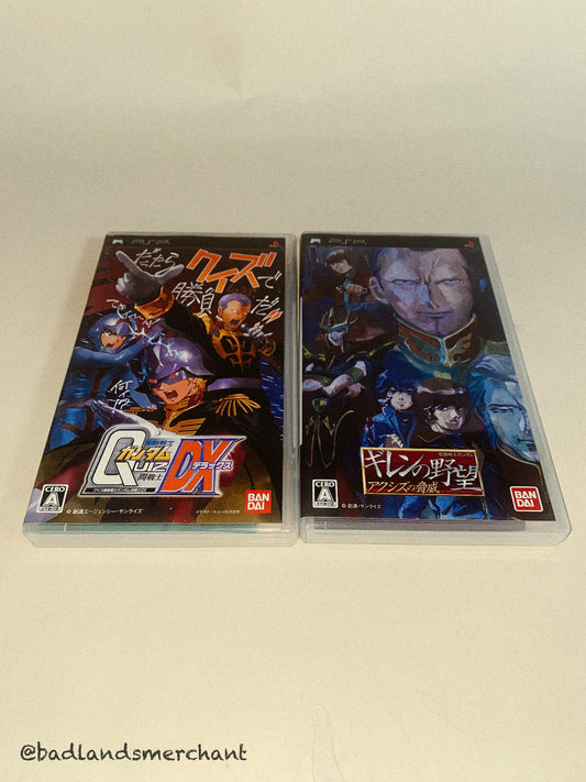 Mobile Suit Gundam: Giren no Yabou - Axis no Kyoui PSP Japan Lot 2