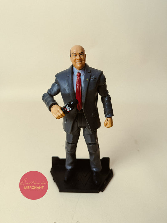 WWE Mattel Paul Heyman Best Of PPV 2013 Build A Figure BAF