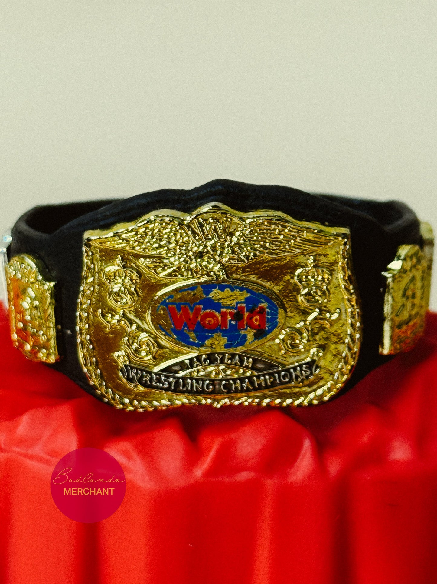 WWF Dual Plated World Tag Team Championship Belt