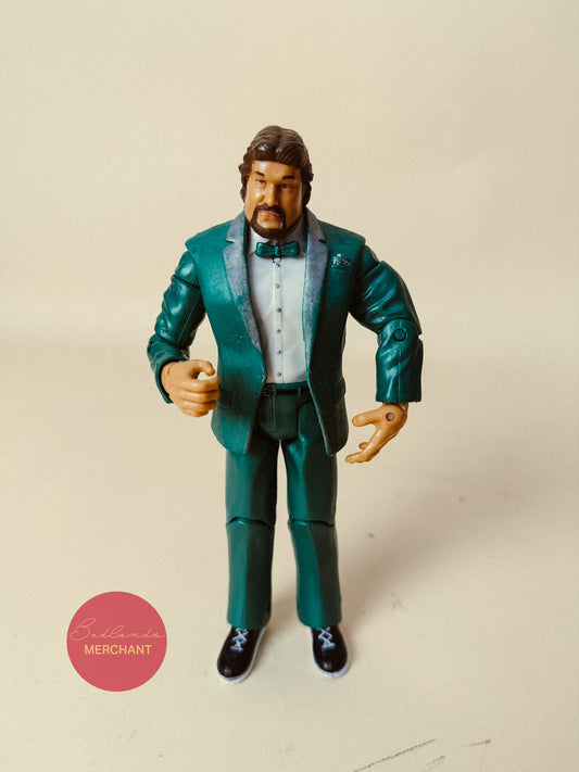 WWE Ted DiBiase Figure JAKKS Green Suit
