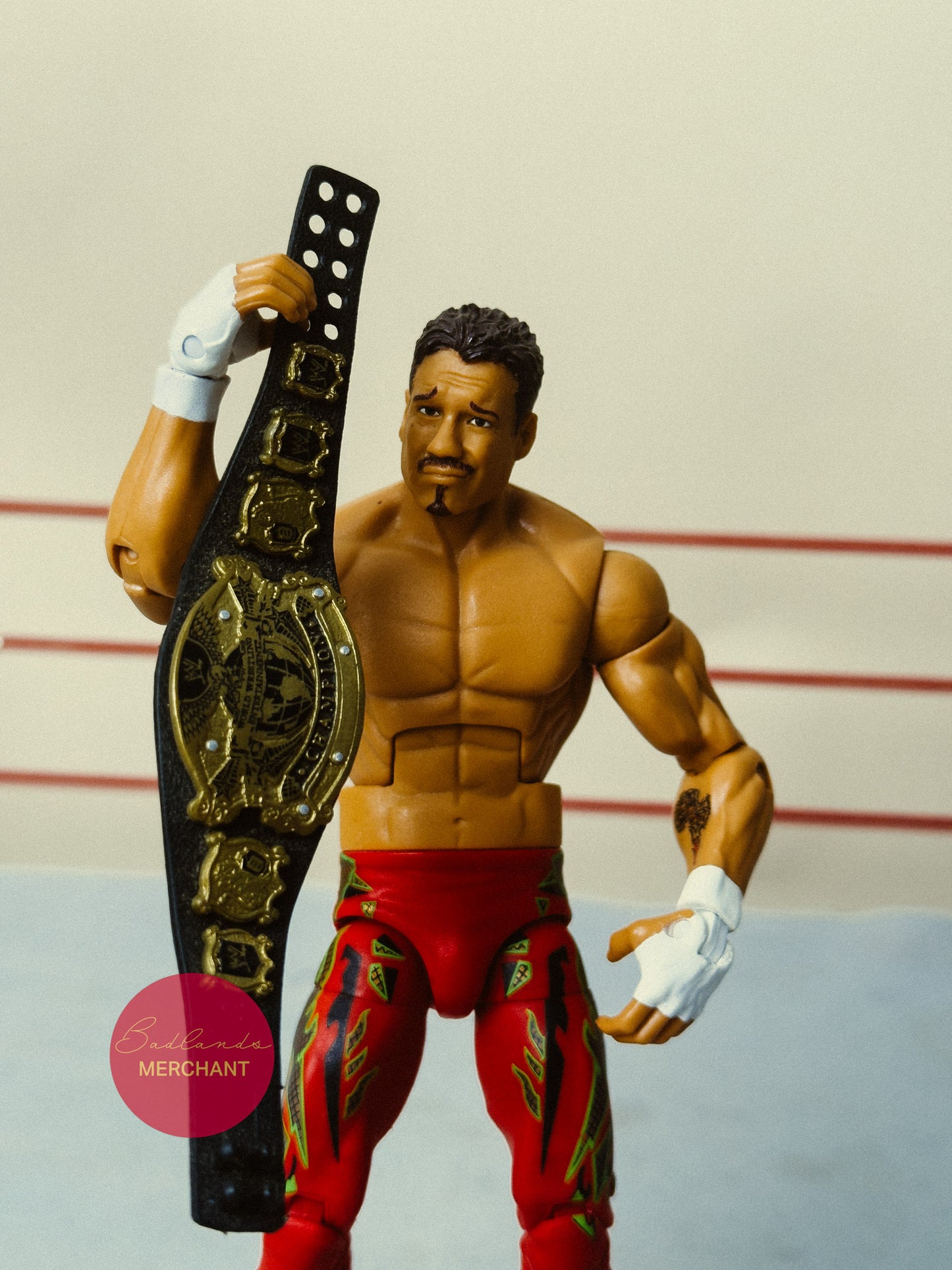 WWE Eddie Guerrero Elite Legends 6 Mattel w/ Belt