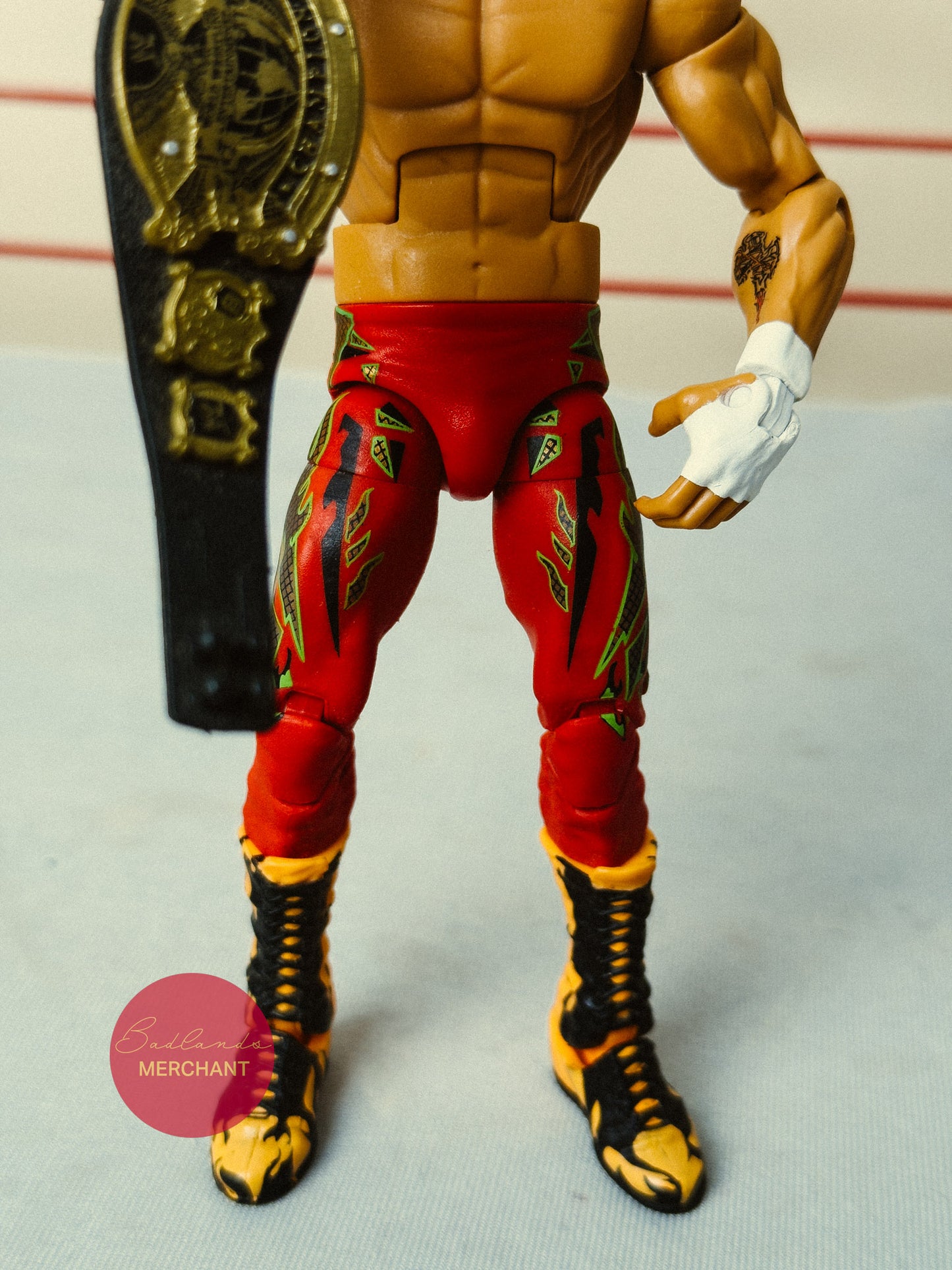 WWE Eddie Guerrero Elite Legends 6 Mattel w/ Belt
