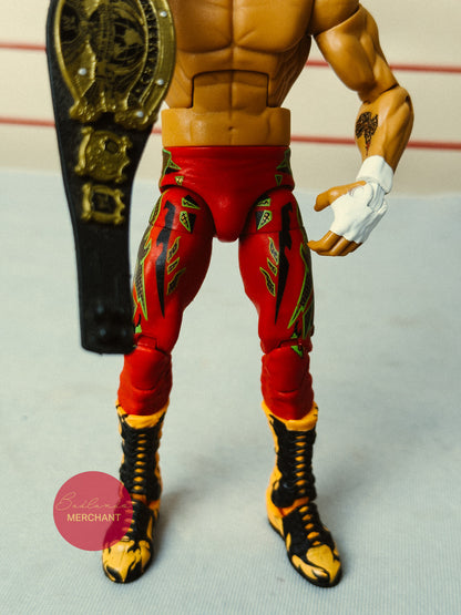 WWE Eddie Guerrero Elite Legends 6 Mattel w/ Belt