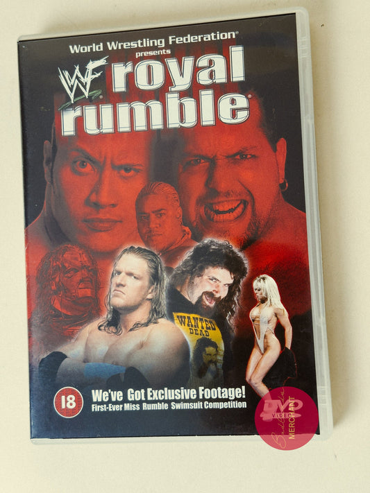 WWE Royal Rumble 2000 DVD Attitude Era UK Release