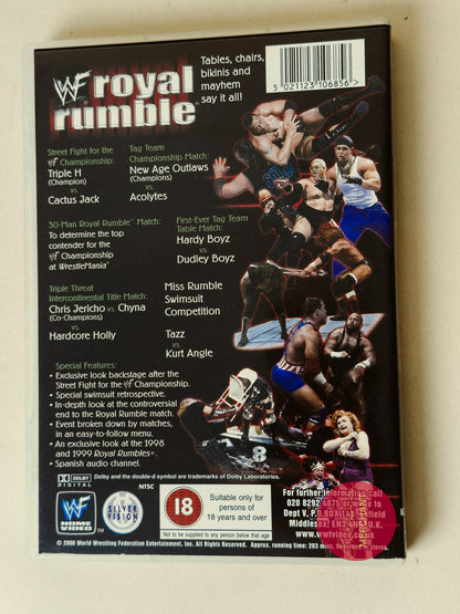 WWE Royal Rumble 2000 DVD Attitude Era UK Release