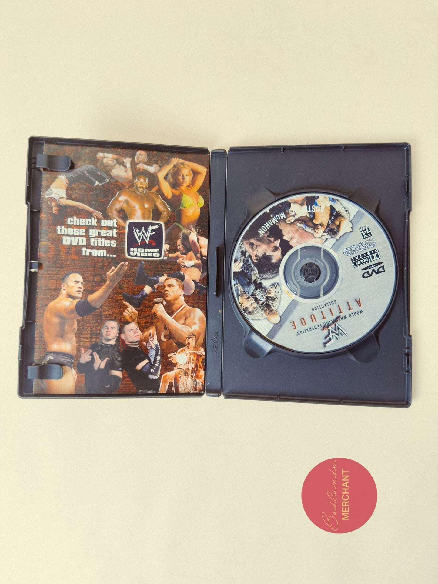 WWE Attitude Era Collection Austin vs. McMahon DVD 2002