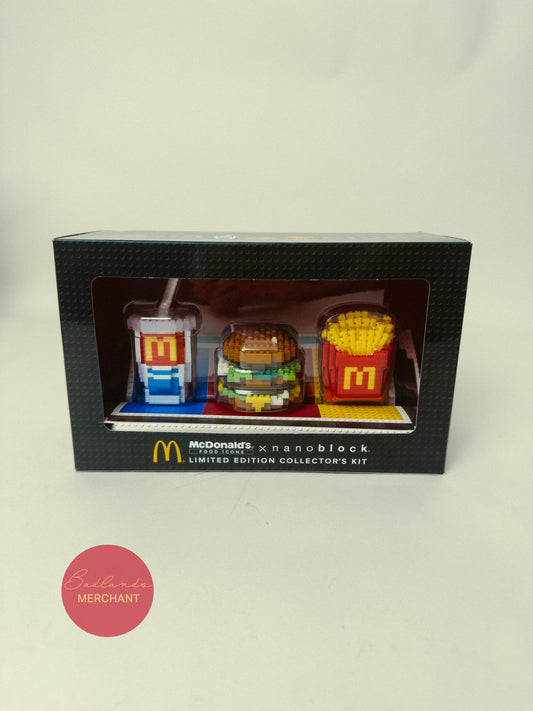 Nanoblock McDonalds Food Icons 2016 Limited Edition Collectors Kit