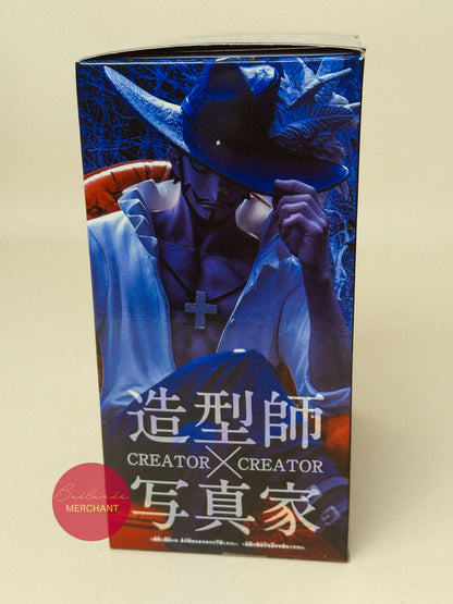 Banpresto One Piece 5.5-Inch Mihawk Creator x Creator Figure Dracule.Mihawk