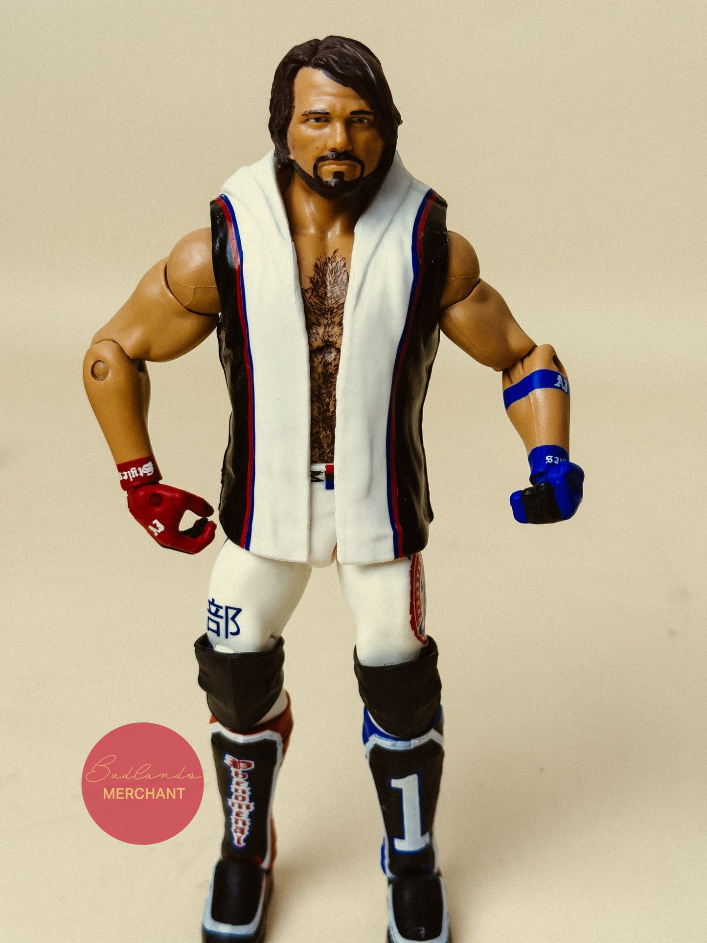 WWE AJ Styles Network Spotlight Series Elite Mattel Figure