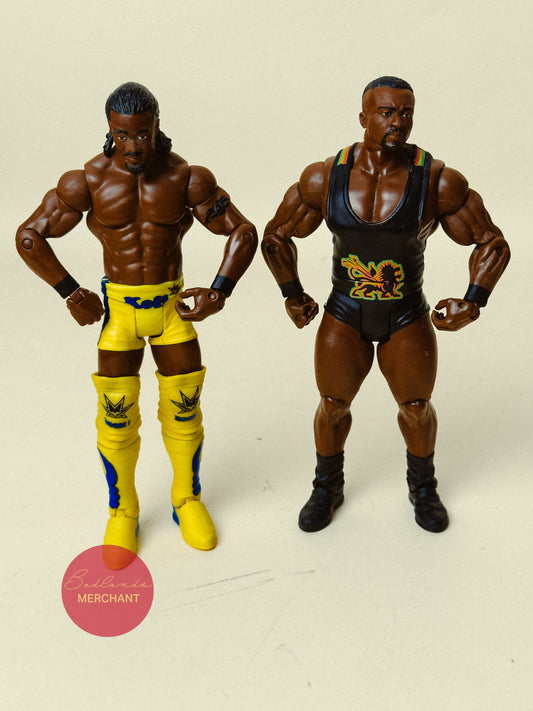 WWE Basics Kofi Kingston & Big E Figures