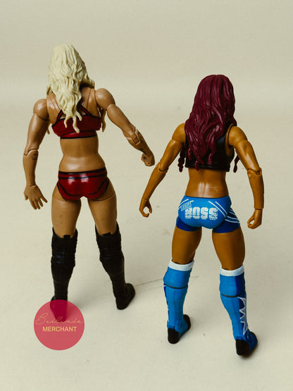 WWE Sasha Banks vs Charlotte Flair Battle Pack 47 Figures