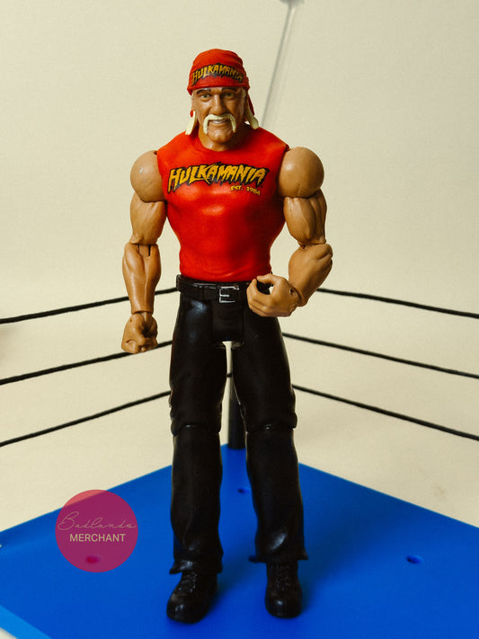 Hulk Hogan Hulkamania WWE Basic Signature Series Figure