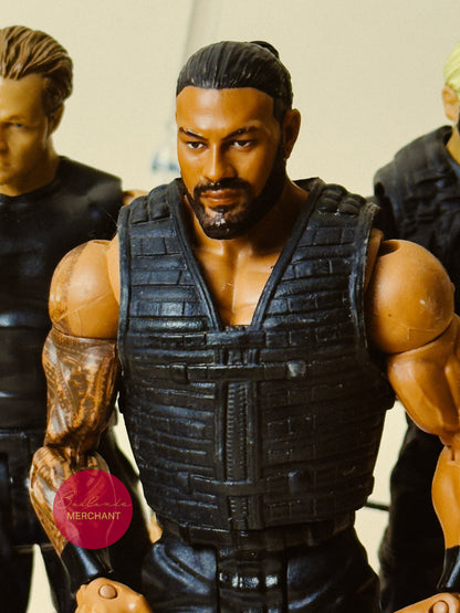 WWE Mattel The Shield Basic 3-Pack Roman Reigns, Dean Ambrose Seth Rollins