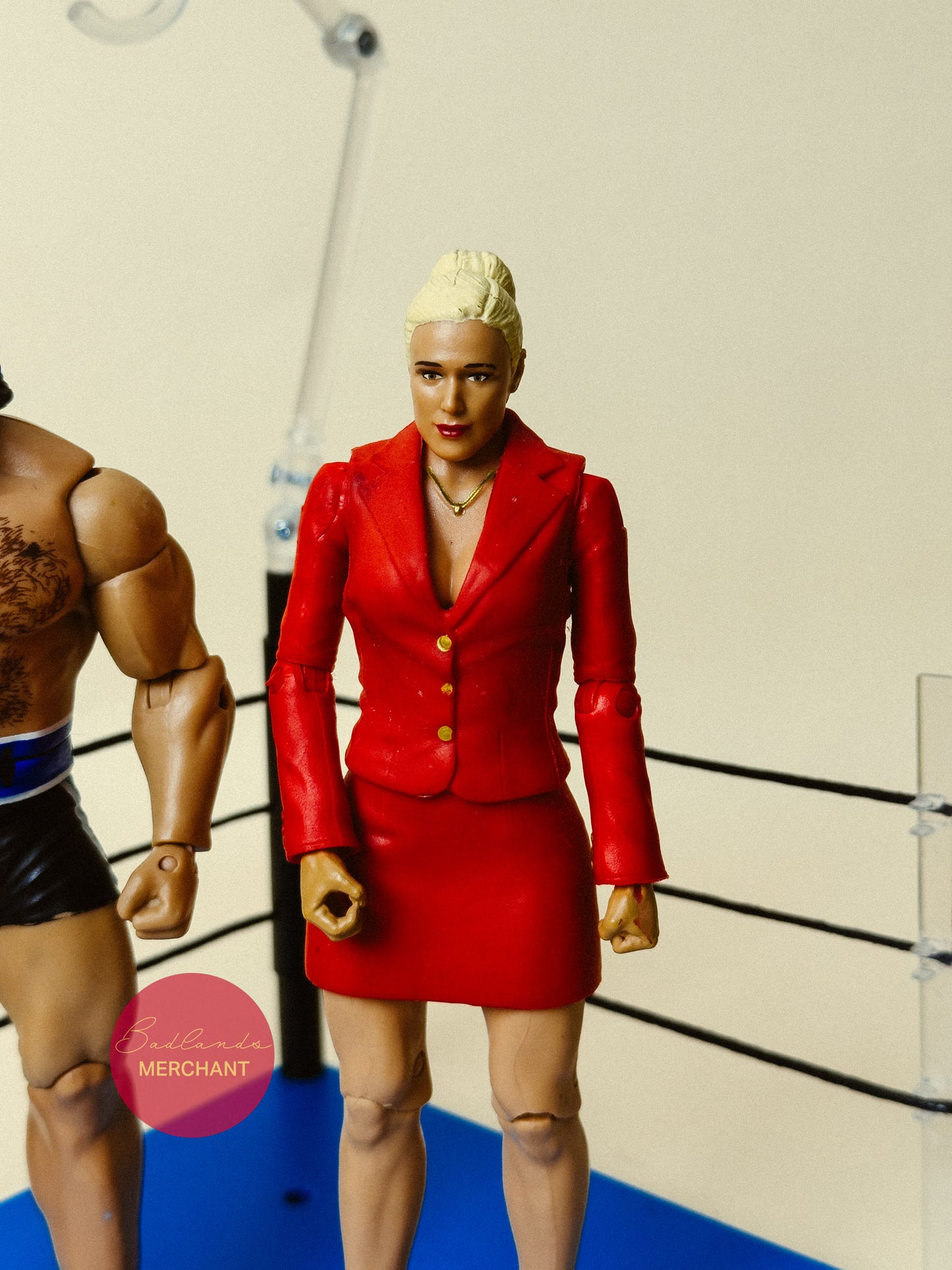 WWE Mattel Basic Battle Pack Lana and Rusev Figures
