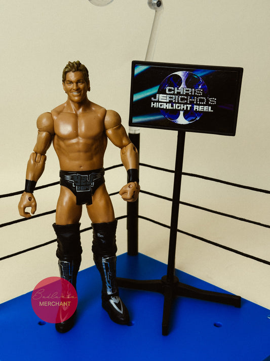 WWE Basic Then Now Forever Chris Jericho Figure Highlight Reel