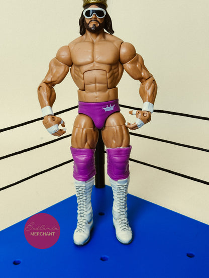 WWE Elite Ringside Exclusive Macho King Randy Savage Figure