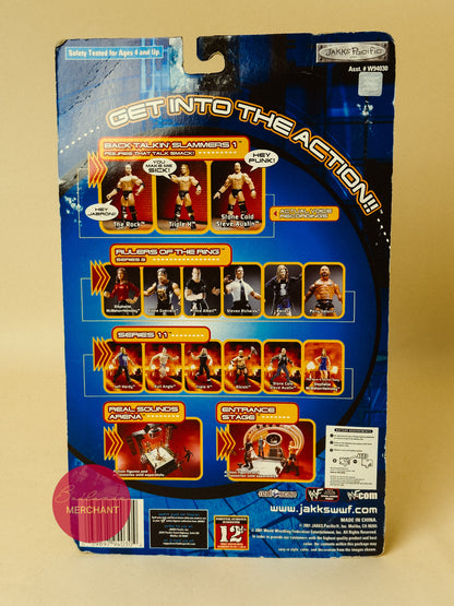 Triple H WWF Back Talkin' Crushers 3 Wrestlemania XVII WWE Jakks