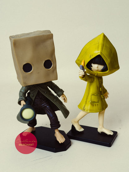 LITTLE NIGHTMARES FIGURE - SIX AND MONO