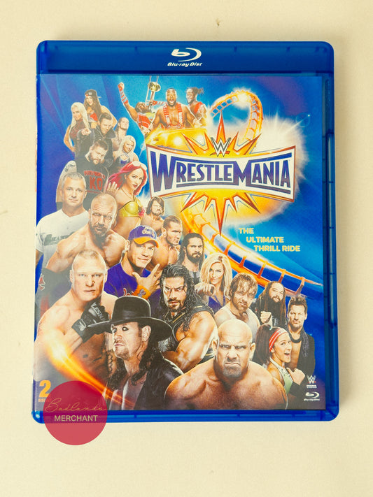 WWE WrestleMania 33 Blu-ray 2017