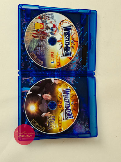 WWE WrestleMania 33 Blu-ray 2017