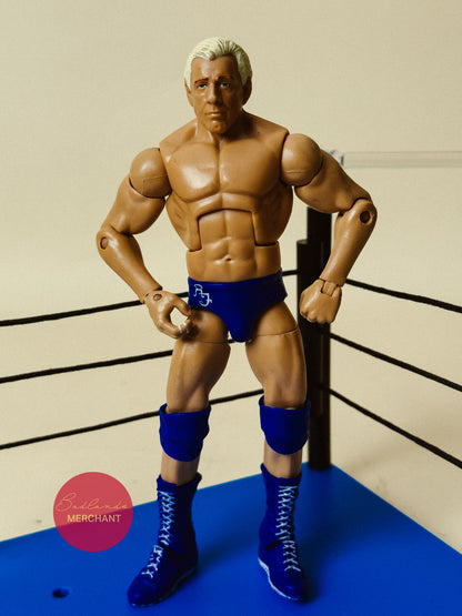 WWE Ric Flair Mattel Elite Action Figure Defining Moments Wrestlemania 24