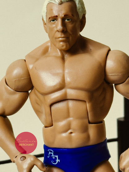 WWE Ric Flair Mattel Elite Action Figure Defining Moments Wrestlemania 24