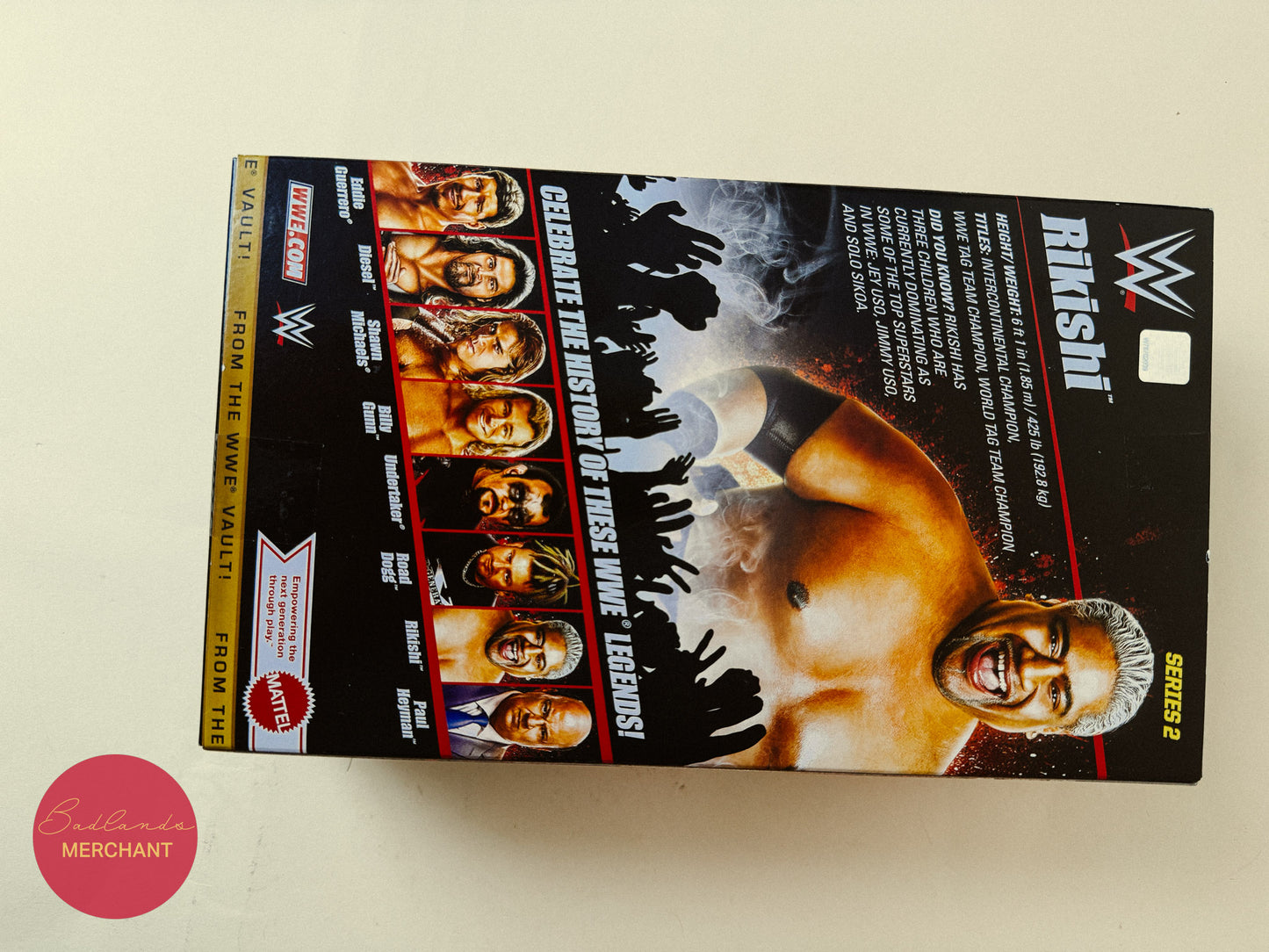 WWE Ringside Exclusive Elite From The Vault Series 2 Rikishi NEW