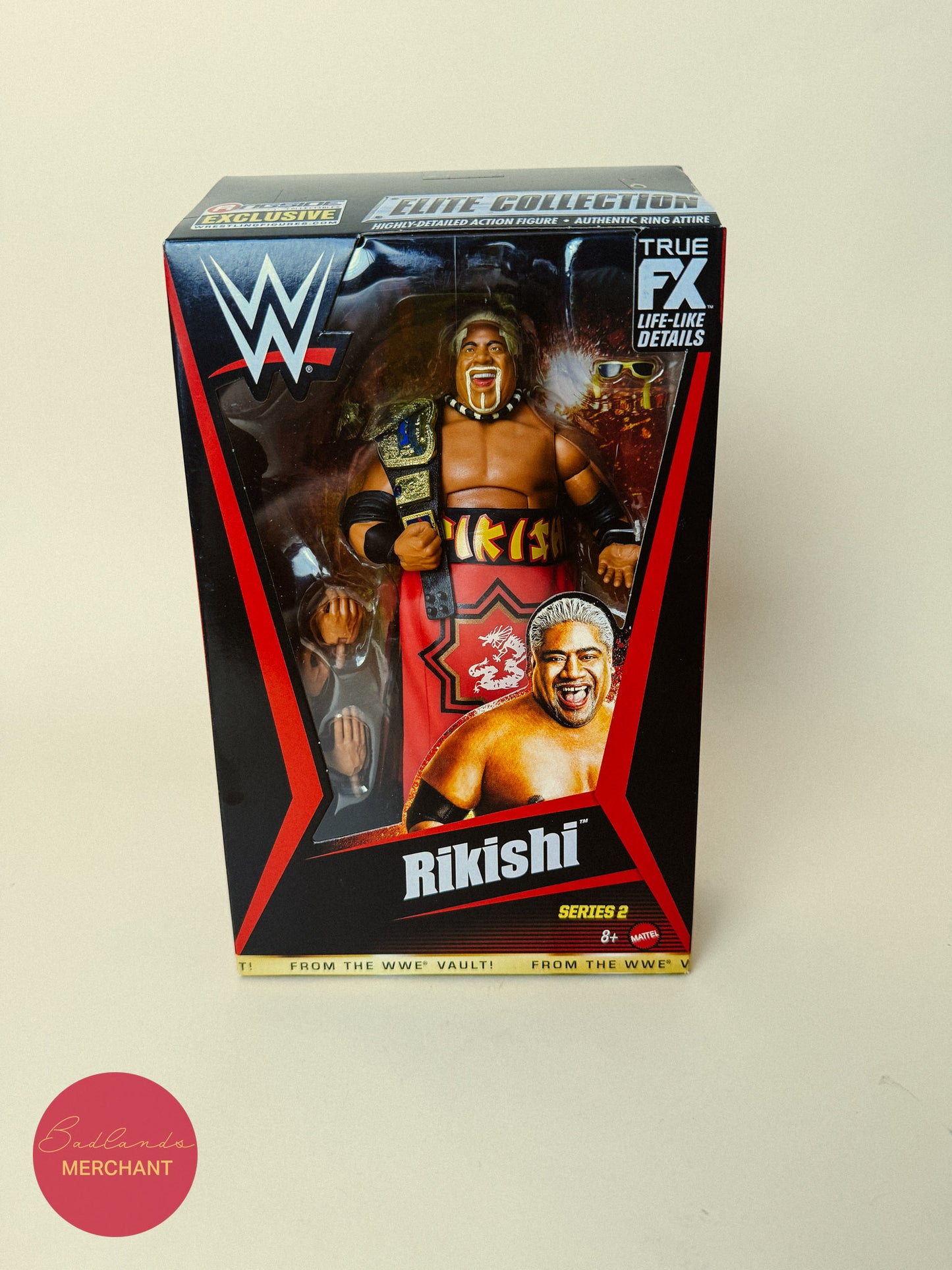 WWE Ringside Exclusive Elite From The Vault Series 2 Rikishi NEW