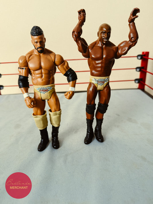 Titus & Darren Young Battlepack 39 WWE Figure