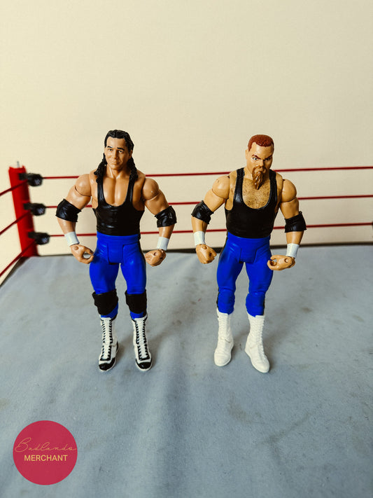 WWE Bret Hart Jim Neidhart Figure Battle Packs 47