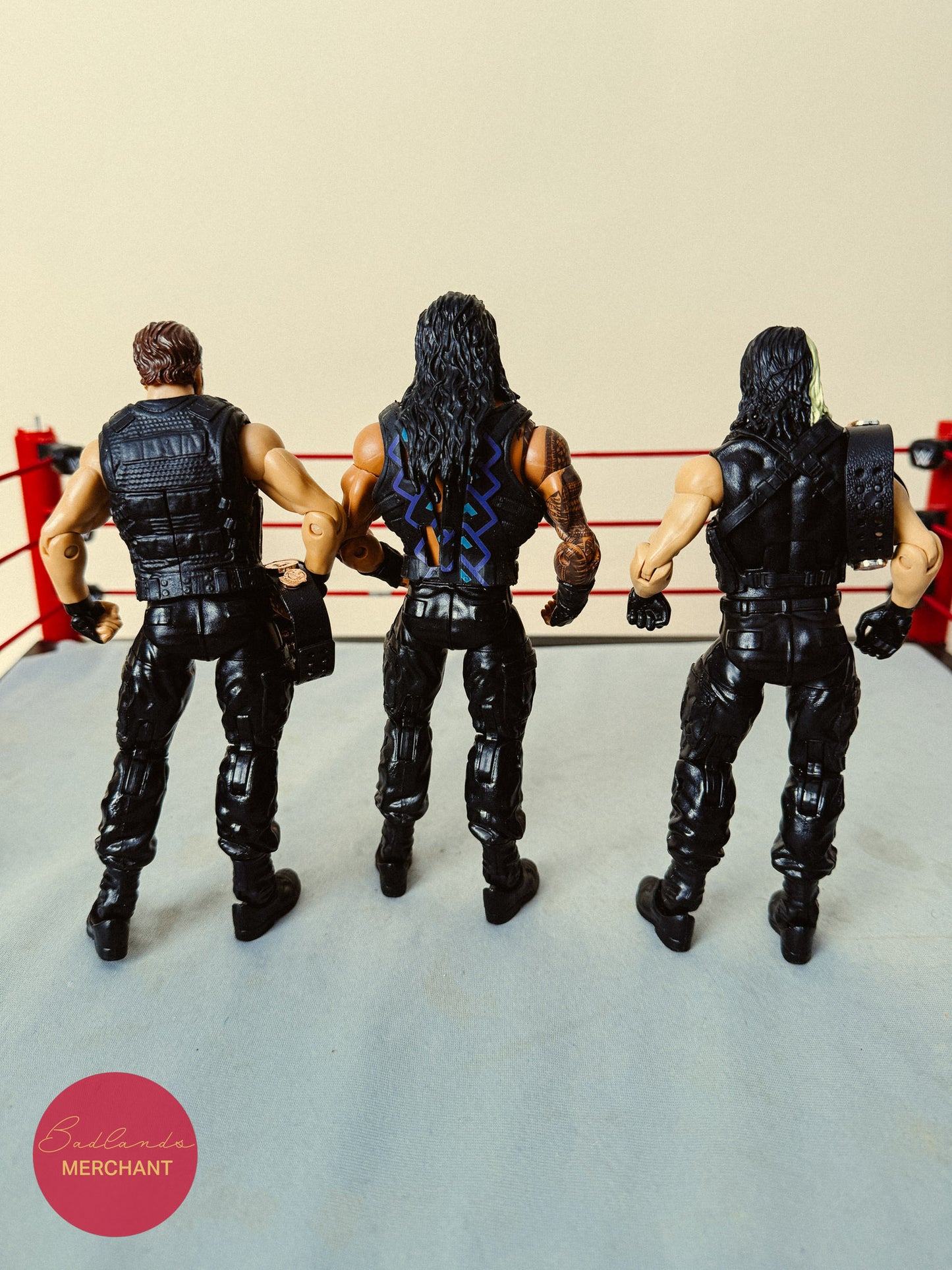 WWE Elite The Shield 3 Pack Seth Rollins Ambrose Roman Reigns