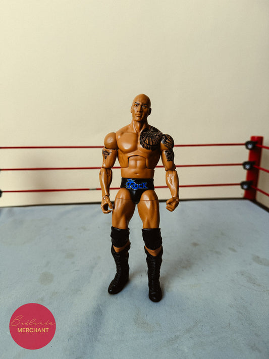 WWE Elite 14 The Rock Figure