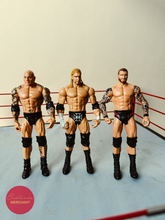 WWE Evolution Mattel Basic Figure Randy Orton Triple H Batista