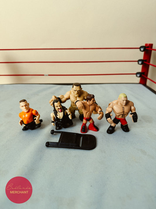 WWE Rumblers Mini Figures 2” Lot