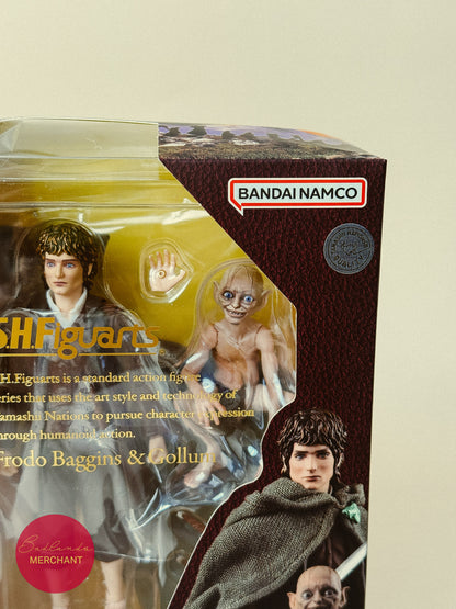 Bandai S.H.Figuarts Frodo Baggins Gollum The Lord of the Rings Fellowship Ring DAMAGED